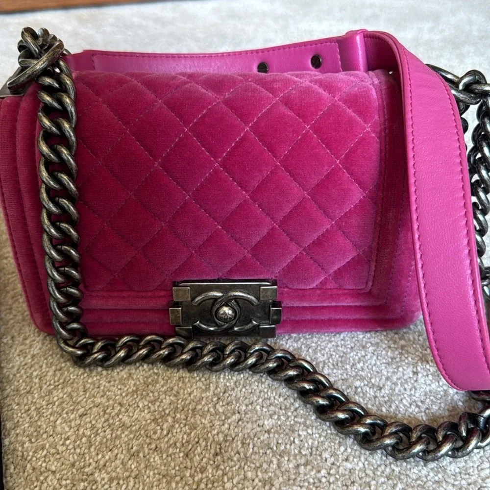 💥✨💫💕 Chanel Boy Bag  AUTHENTIC 💕 - Picture 2 of 7